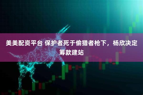 美美配资平台 保护者死于偷猎者枪下，杨欣决定筹款建站